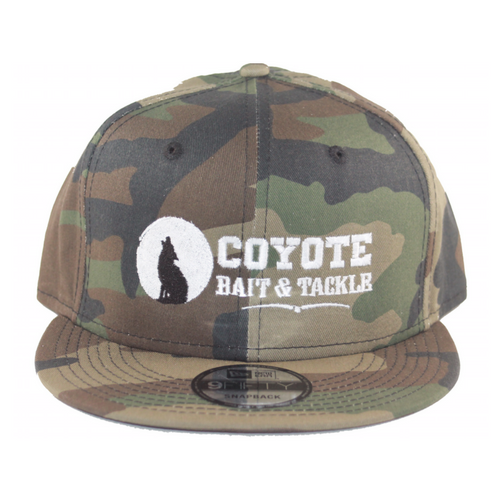 Coyote Bait and Tackle New Era Snap Back Coyote Bait & Tackle