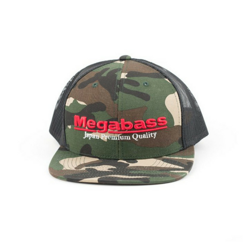 【タグ付き】メガバス　迷彩キャップ　カモ柄　トラッカーズハットmegabass Megabass Snapback Hats – Coyote Bait & Tackle