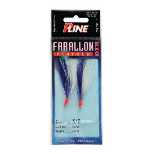 P-Line Farallon Feather Rock Cod Rigs – Coyote Bait & Tackle