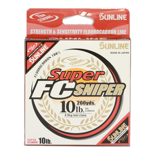 Sunline Super FC Sniper Fluorocarbon Line Coyote Bait & Tackle
