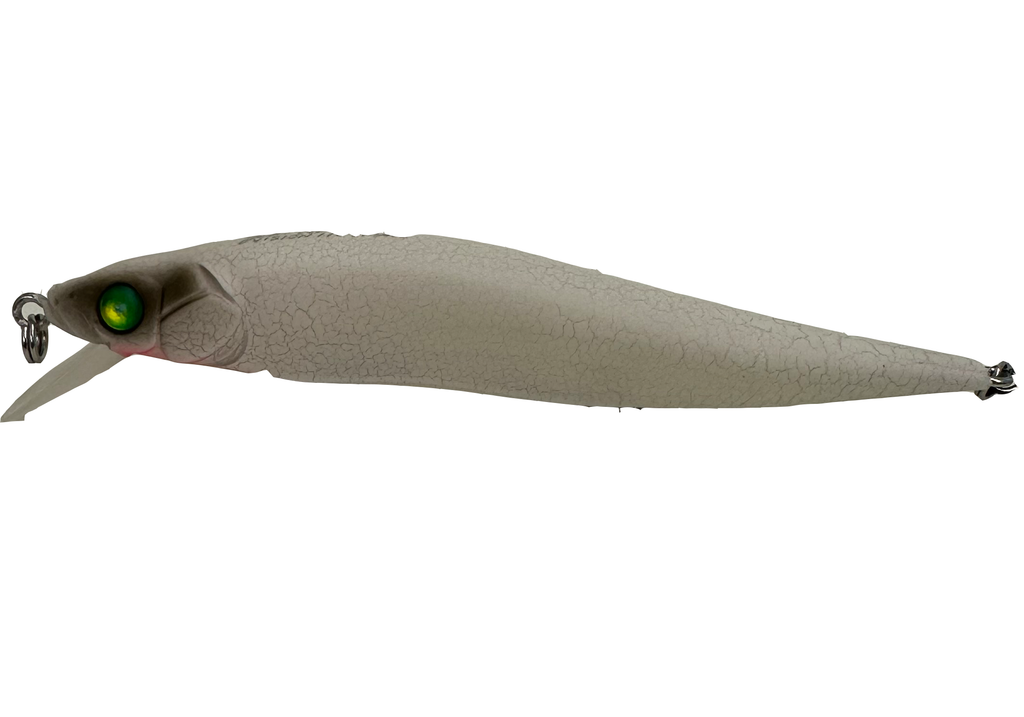 Leurre Megabass Vision Oneten 110 - Couleur White Butterfly - Pour La Pêche Au Bass Et Shad