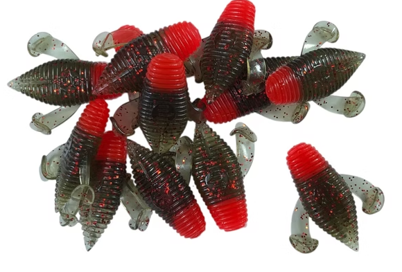 candy fishing lures Battlestar Tackle Soft Candy Perch Bait – Coyote Bait & Tackle