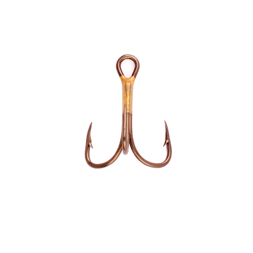 Eagle Claw 2x Treble Bronze Hook