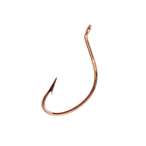 eagle claw saltwater snelled fish hooks Eagle Claw Snelled Kahle Hook – Coyote Bait & Tackle
