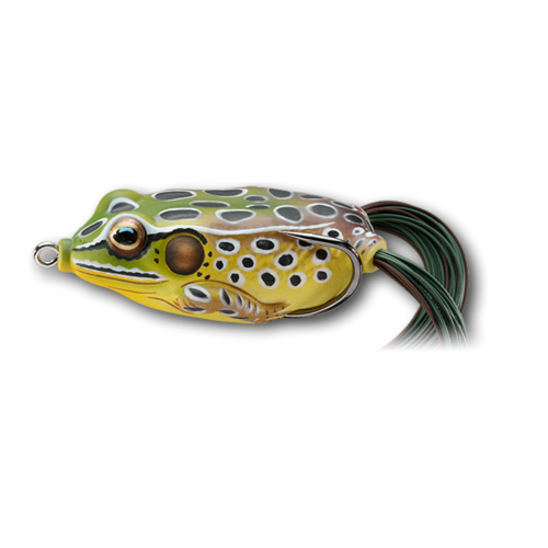 Fishing Tackle Lures Float Frog Hollow Yellow-Black