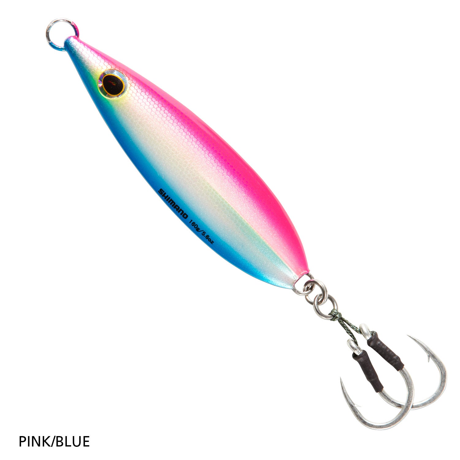 Football Jigs Shimano Butterfly Flat Fall Jig (Color: Pink Blue / 160g), MORE, Fishing, Jigs & Lures Tungsten Jigs In Fishing Jigs - Foto 13