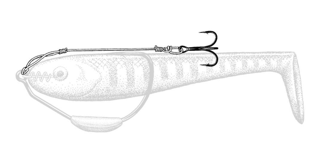 Owner Weighted Beast Hook with Twistlock