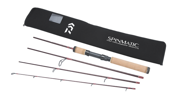 Daiwa Spinmatic Ultralight Spinning Travel Rods – Coyote Bait & Tackle