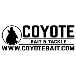 Coyote Bait & Tackle Decal (9.25 x 3.25")