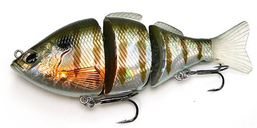 Leurre souple geecrack bellows gill - 7cm - par 6