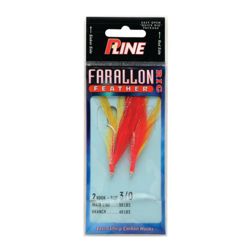P-Line Farallon Feather Rock Cod Rigs – Coyote Bait & Tackle