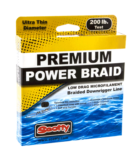 Scotty Premium Power Braid 200lb